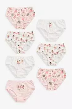 Комплект трусов Next, 7 предметов, розовый