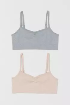 Комплект из двух бесшовных топов H&amp;M