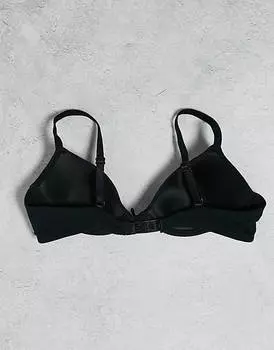 Комплект из двух бюстгальтеров-футболок с легкими подкладками Lindex Petite черного и белого цвета