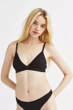 Комплект из двух бюстгальтеров в рубчик H&amp;M, черный