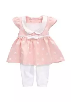 Комплект из двух частей платье + брюки любимые вещи платья BABY SWEETS, цвет Rosa Neugeborene