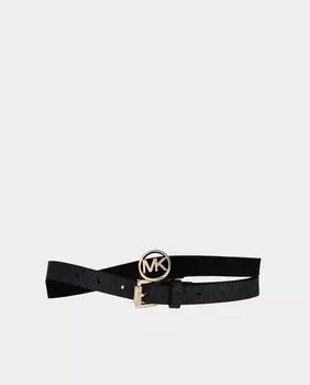 Комплект из двух черных поясов Michael Kors, черный