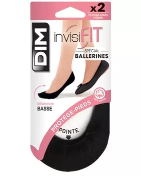 Комплект из двух дышащих накладок для ног Dim, черный