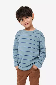 Комплект из двух футболок с длинными рукавами H&M, белый