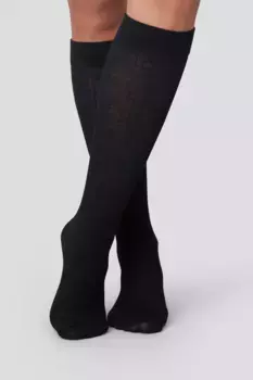 Комплект из двух гольфов freja из органической шерсти H&M, черный