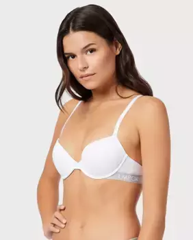 Комплект из двух хлопковых бразильцев Emporio Armani, белый