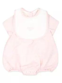 Комплект из двух комбинезонов Fendi Kids, розовый