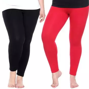 Комплект из двух леггинсов White Mark больших размеров White Mark