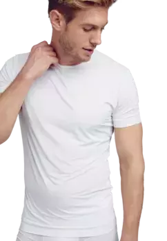 Комплект из двух мужских маек свободного покроя с короткими рукавами Jockey, белый