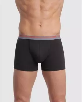 Комплект из двух мужских трикотажных боксеров черного цвета Dim, черный