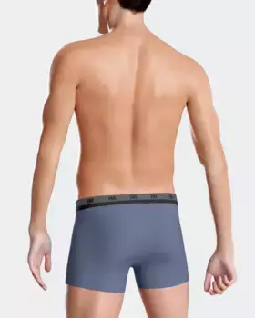 Комплект из двух мужских трикотажных боксеров разных цветов Impetus, мультиколор