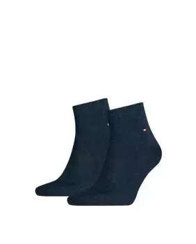 Комплект из двух пар мужских носков синего цвета Tommy Hilfiger