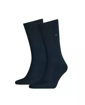 Комплект из двух пар мужских носков Tommy Hilfiger в цвете джинсов, синий