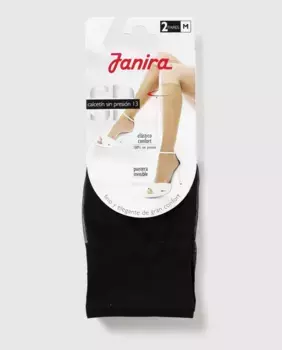 Комплект из двух пар носков Janira плотностью 10 ден, черный