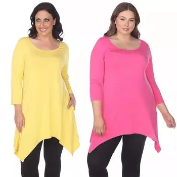 Комплект из двух пар туник Essential Plus Light Makayla WM Fashion