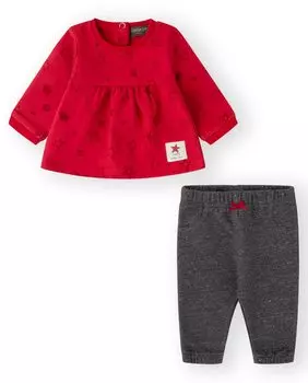 Комплект из двух предметов для девочки из плюша Canada House, красный