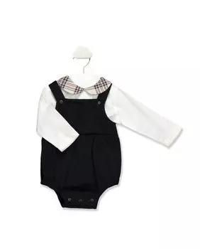 Комплект из двух предметов для мальчика темно-синего цвета BABID, синий