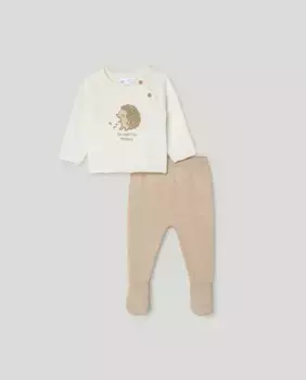 Комплект из двух предметов для новорожденного Baby El Corte Ingls, бежевый