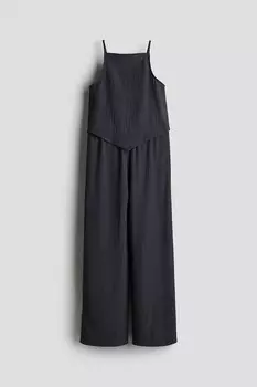 Комплект из двух предметов: майка и брюки H&M, серый
