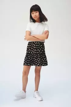 Комплект из двух предметов: рубашка и юбка H&M, черный