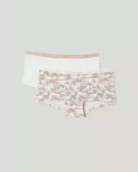 Комплект из двух шорт для девочек Cotton Juice, мультиколор