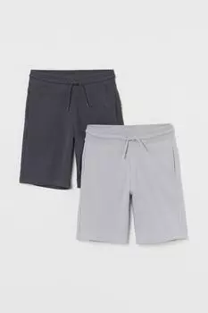 Комплект из двух спортивных шорт H&amp;M
