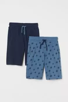 Комплект из двух спортивных шорт H&amp;M
