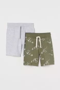 Комплект из двух спортивных шорт H&amp;M