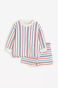 Комплект из двух толстовок H&M, белый