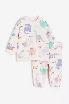 Комплект из двух толстовок H&M, бежевый