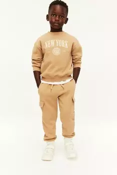 Комплект из двух толстовок H&M, бежевый