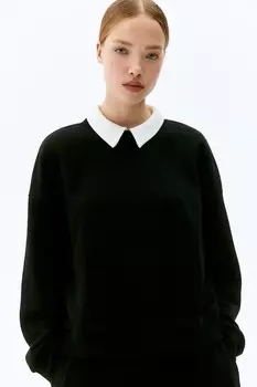 Комплект из двух толстовок H&M, черный