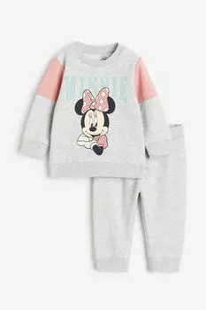 Комплект из двух толстовок H&M, серый