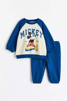 Комплект из двух толстовок H&M, синий