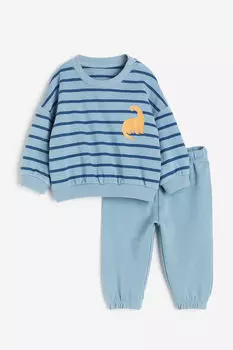 Комплект из двух толстовок H&M, синий