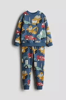 Комплект из двух толстовок H&M, синий