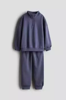 Комплект из двух толстовок H&M, синий