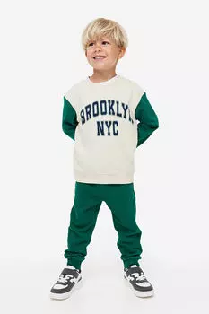 Комплект из двух толстовок H&M, зеленый