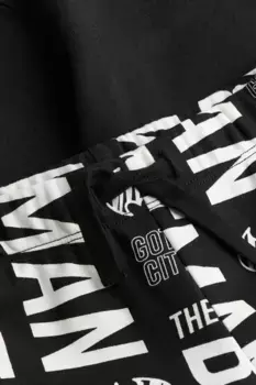 Комплект из двух толстовок с принтом H&M, черный