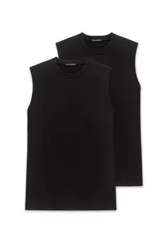 Комплект из двух топов Essentials SCHIESSER, черный