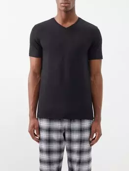 Комплект из двух трикотажных футболок daily comfort Falke, черный