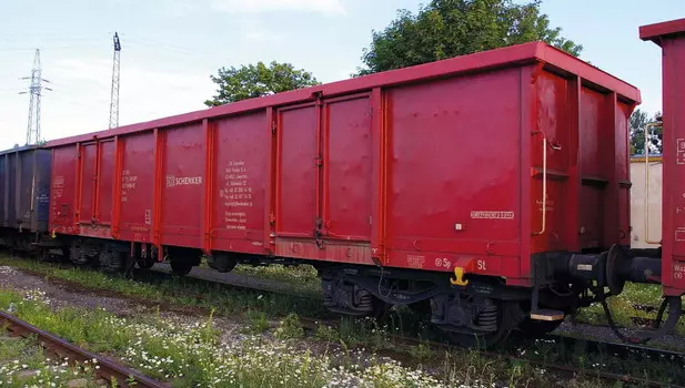 Комплект из двух угольных вагонов Eaos DB Schenker Rail Polska, Piko 58280