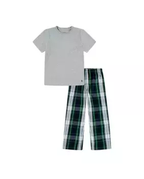 Комплект из футболки и штанов для мальчика Polo Ralph Lauren, серый