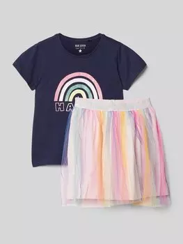 Комплект из футболки и юбки Blue Seven