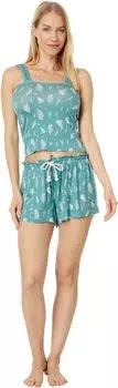 Комплект из короткого джерси Summer Nights Honeydew Intimates, цвет Leaves