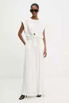 Комплект из льна Answear.Lab, белый