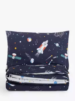 Комплект из пододеяльников и наволочки John Lewis Outer Space Pure Cotton, разноцветный