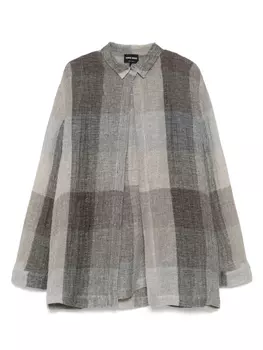 Комплект из принтованной рубашки Giorgio Armani, серый