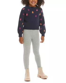 Комплект из свитера и леггинсов Andy & Evan, синий