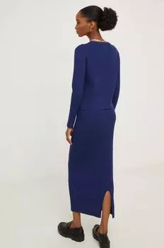 Комплект из свитера и юбки Answear Lab, синий